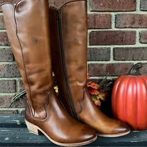 Frye Carson Piping Tall Boots